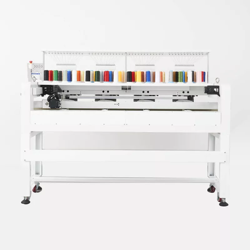 Machine à broder à quatre têtes avec fonction de vêtement