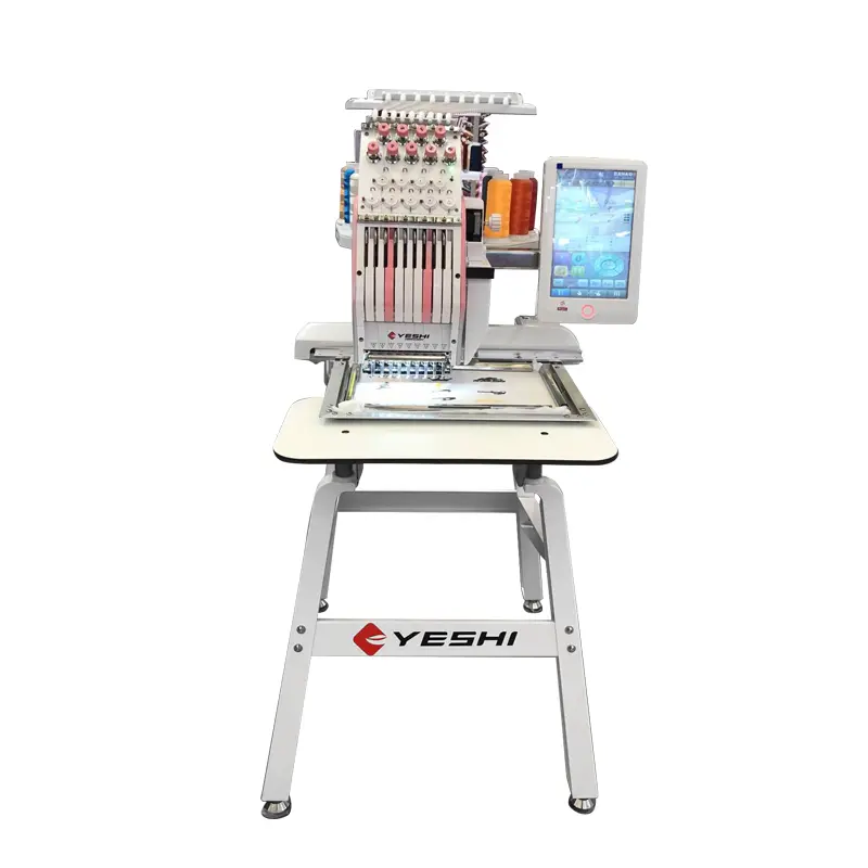 Mini machine à broder avec dispositif spécial