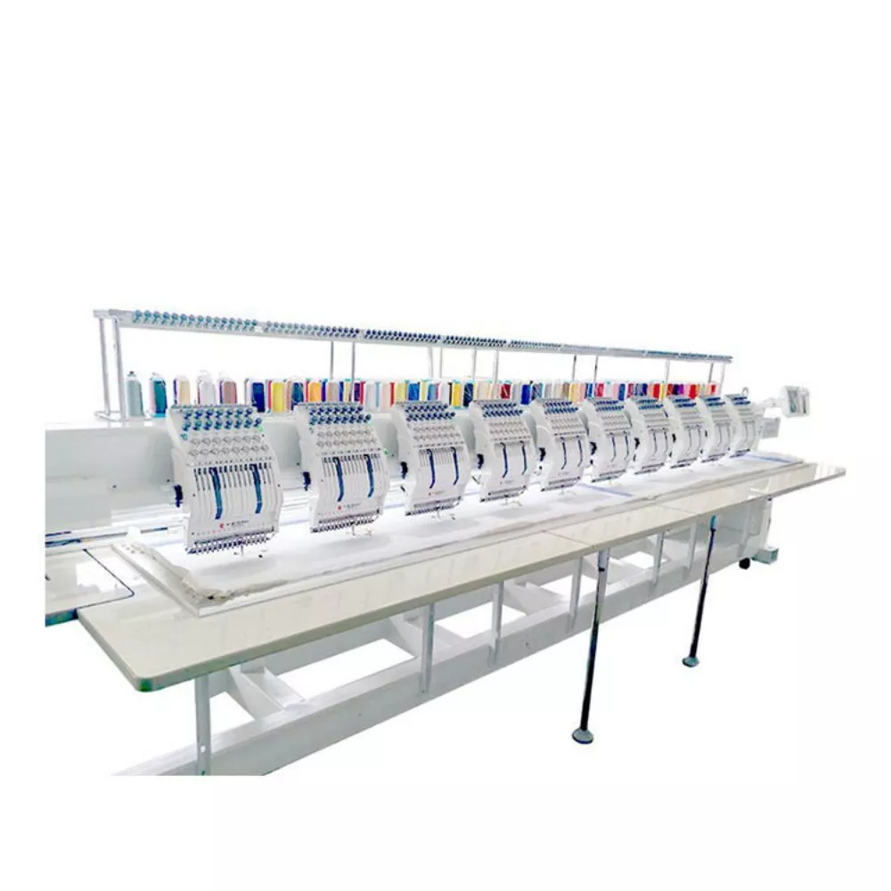 Machine à broder multi-têtes